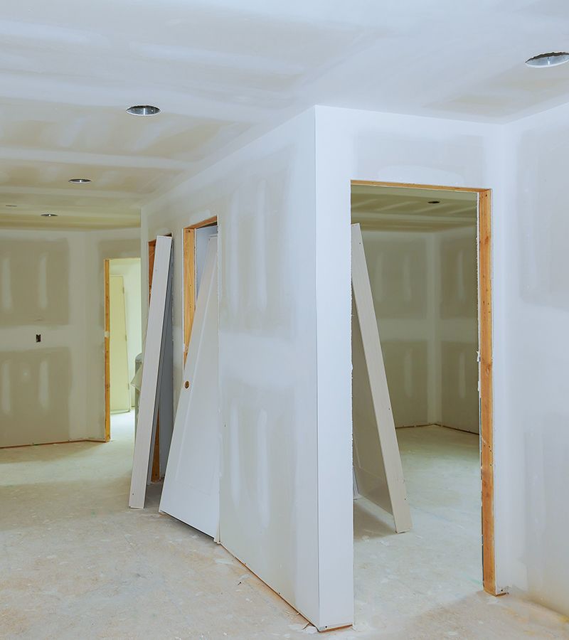 Reforma del interior de una vivienda con instalaciones de pladur.